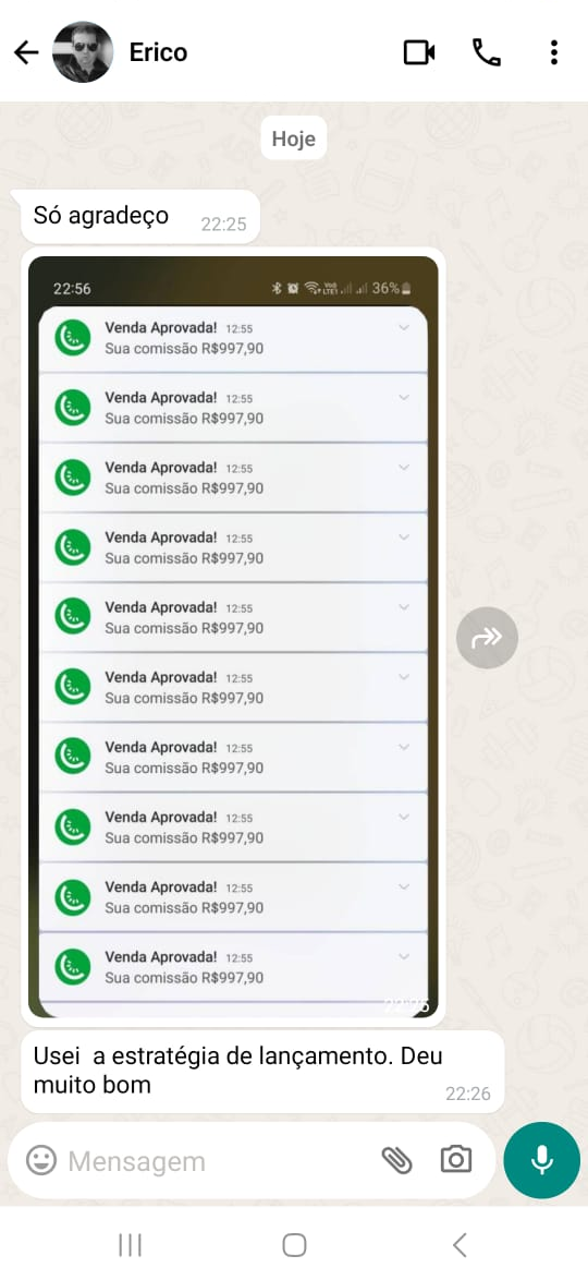 Depoimento de cliente